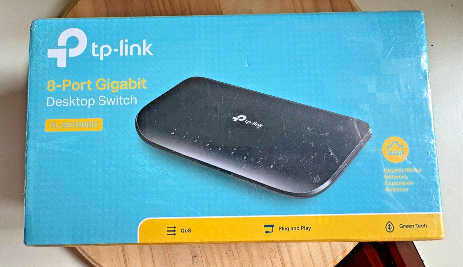 *SEALED* TP-Link 8-Port Gigabit Desktop Switch - TL-SG1008D Ver.8 - NEW