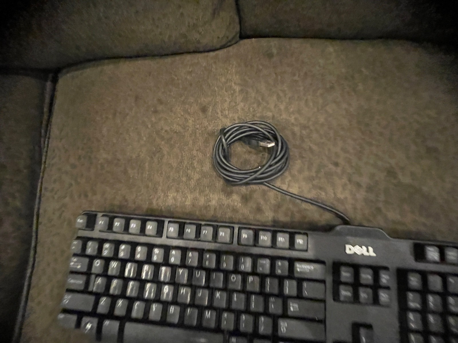DELL 0W7658 RT7D50 104-KEY USB WIRED STANDARD KEYBOARD GENUINE OEM