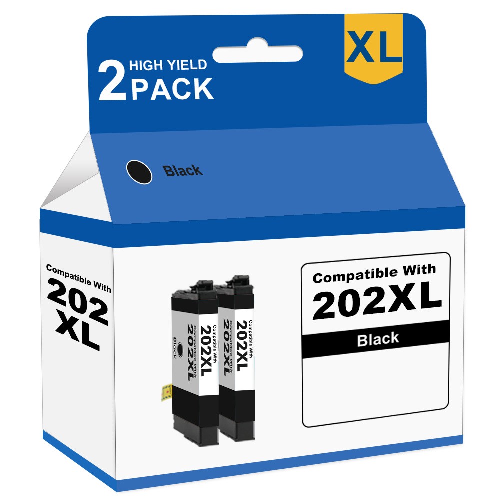 T202 XL 202XL Ink Cartridges for Epson 202 XL Ink for Expression WF-2860 XP-5100