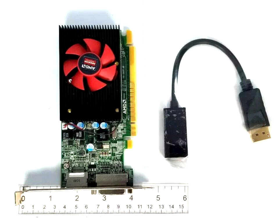 Windows 11 ✔️HDMI-DVI-DP✔️2GB GDDR5 Video Card  PCI-E x8 3.0✔️TOWER✔️DELL HP All