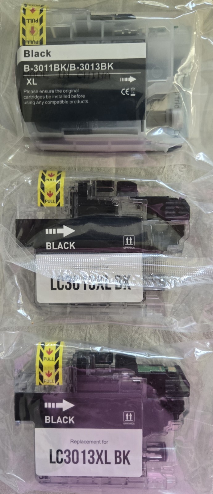 3 LC-3013 Ink Cartridge For Brother LC-3011 XL J491DW MFC-J497DW J690DW J895DW