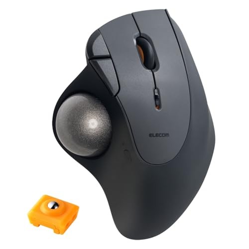 ELECOM Wireless Trackball Mouse IST PLUS (M-IT10MRSABK)