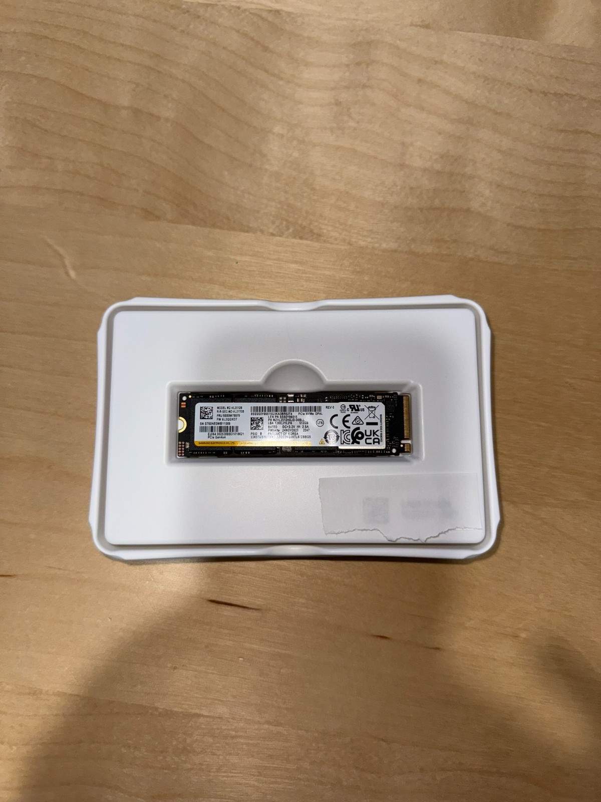 Samsung 512GB PM9A1a Gen4x4 NVMe M.2 PCIe SSD OEM