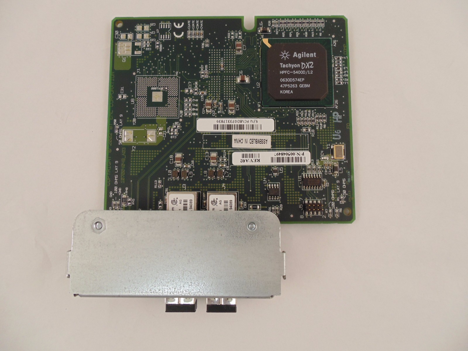 EMC 005048497 AX100 Dual Fiber Optic Daughter Card C-1