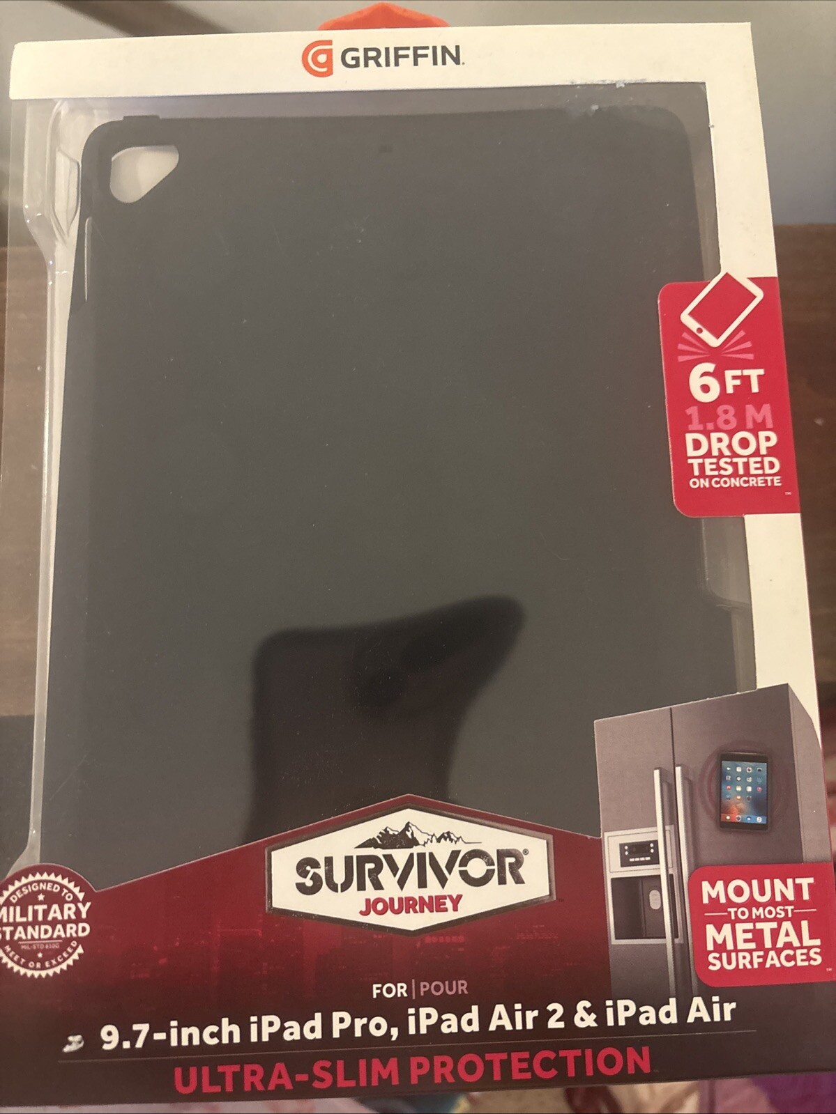 Griffin Survivor Journey 9.7" Ipad Pro Air & 2 Ultra Slim Protection Case