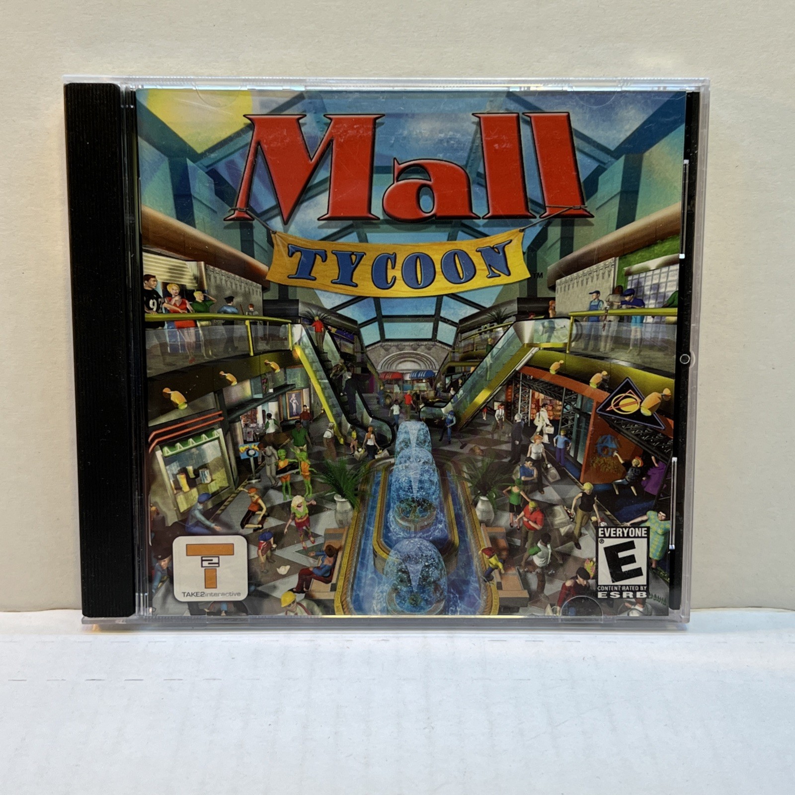 Mall Tycoon (PC CD-Rom 2002) Manual Included 