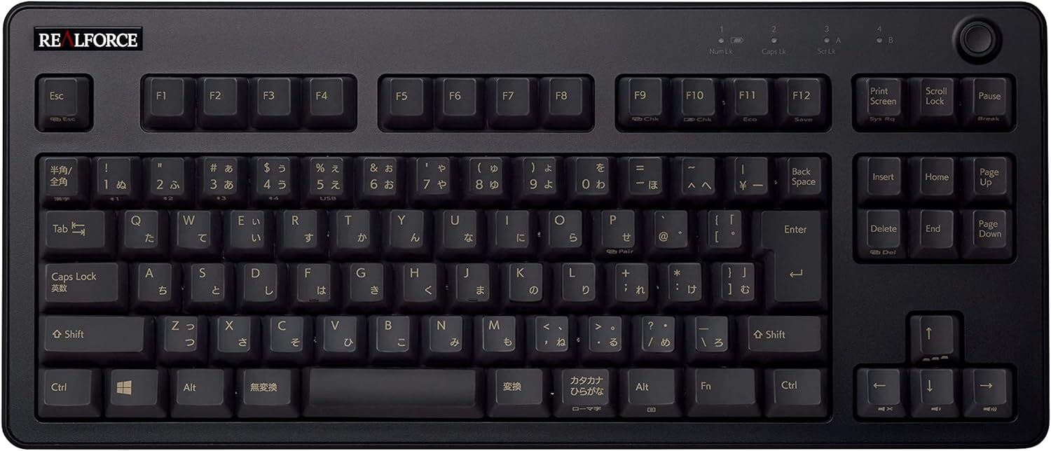 Topre REALFORCE R3 / R3HC11 Bluetooth 5.0 JP Layout 91 Keys Dark Gray New