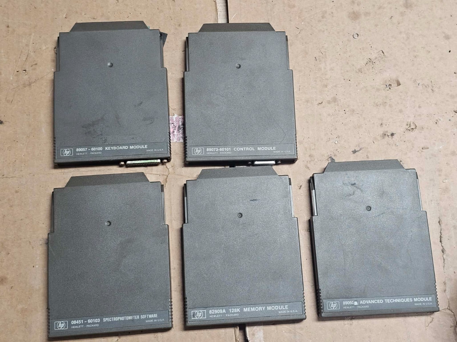 RARE Lot HP Series 80 Modules 49057-60100 89073-60101 89050B 82909A 08451-60103