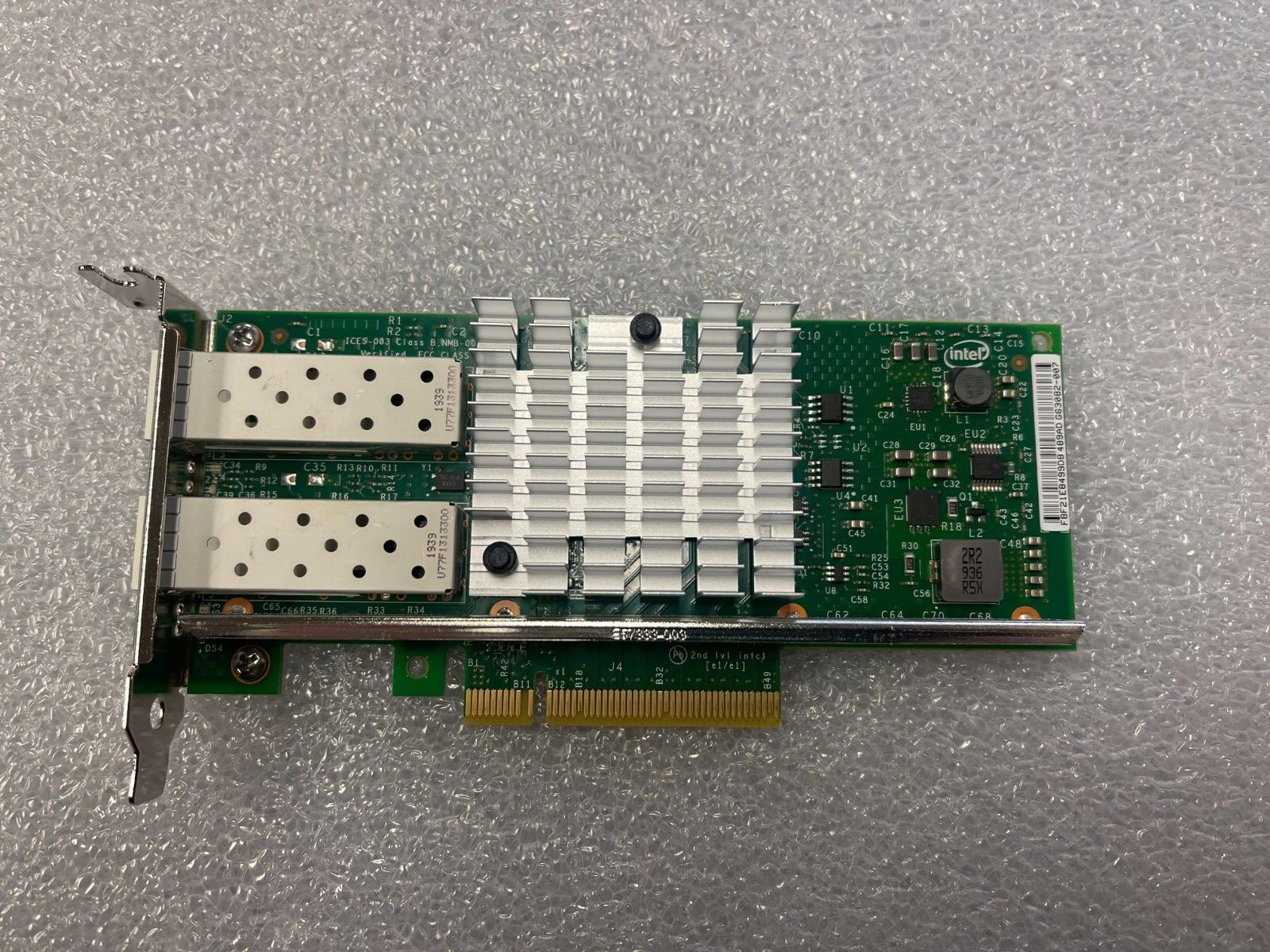 IBM LENOVO DUAL PORT 10GbE SFP+ ADAPTER X520-DA2 49Y7961 49Y7962 49Y7960 X520DA2