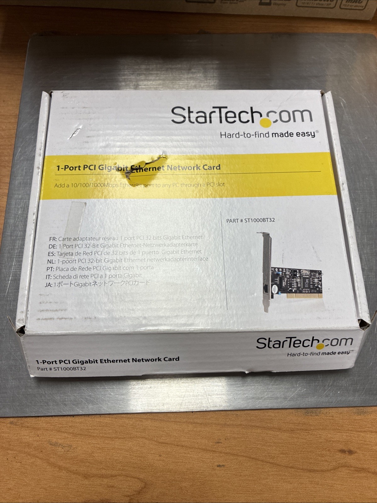 StarTech.com ST1000BT32 PCI Ethernet Network Card