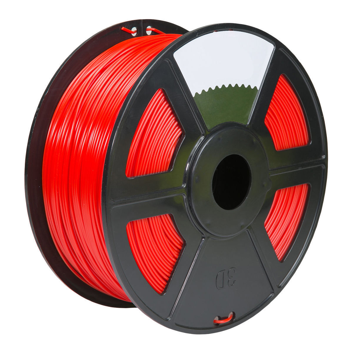 2PK RED Color 3D Printer Filament 1.75mm 1KG ABS For Print MakerBot RepRap
