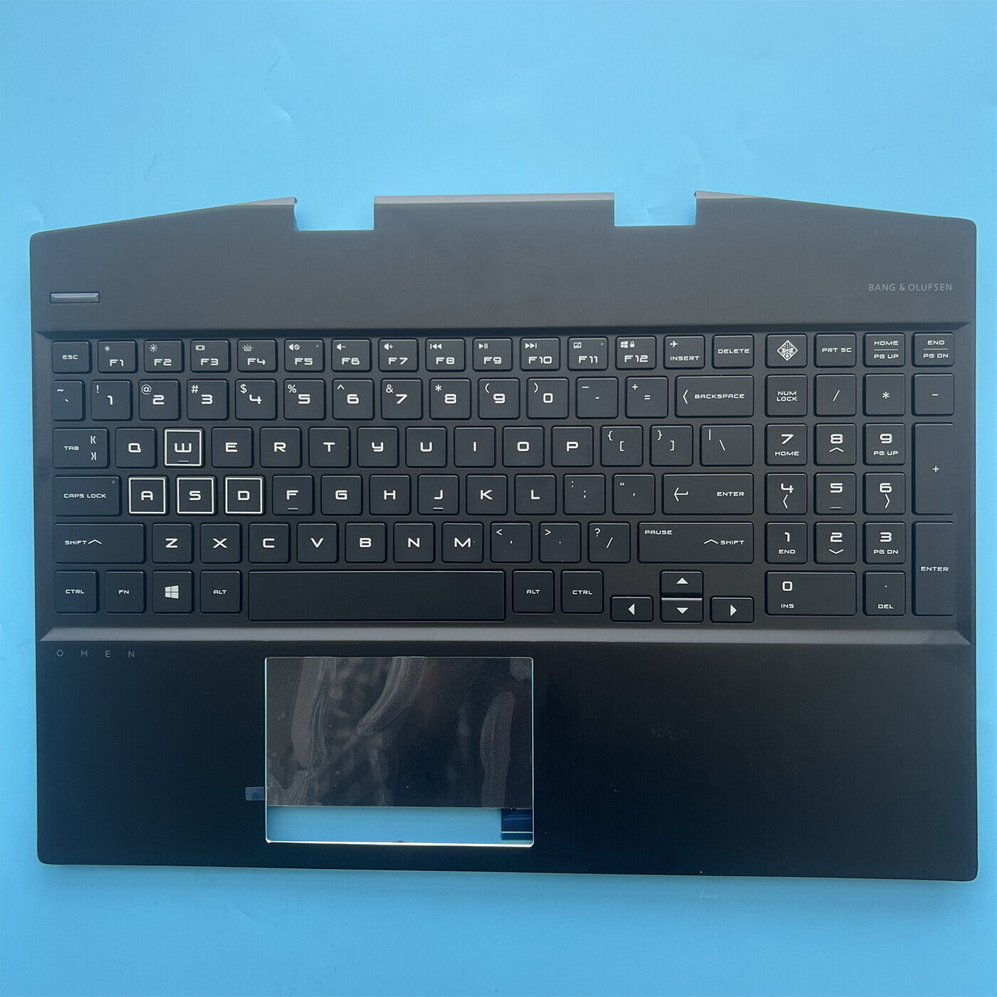 New Palmrest w/Backlit Keyboard Touchpad For HP Omen 15-DH 15.6'' AM2JZ000430