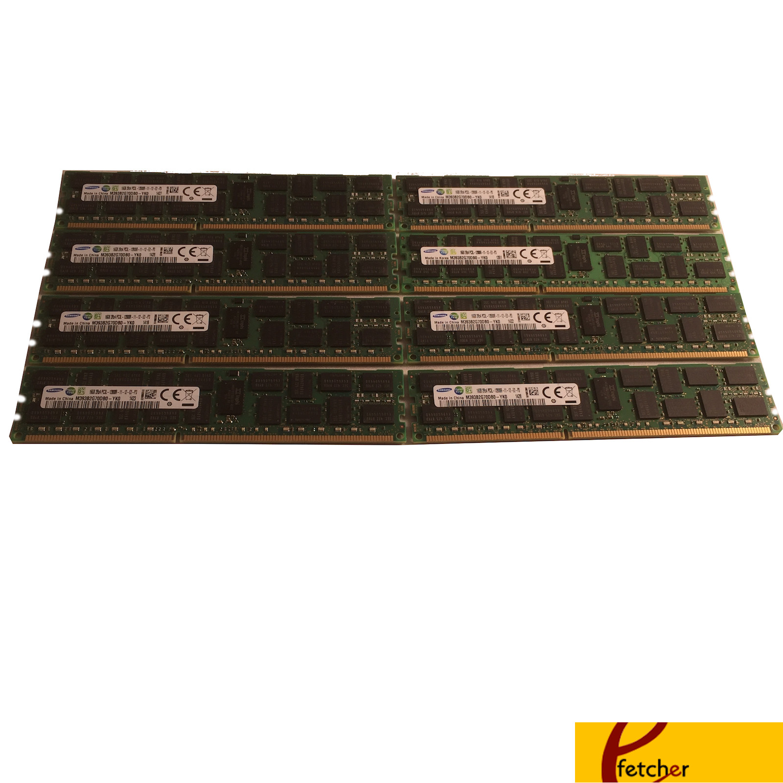 128GB (8 X 16GB) PC3-12800R DDR3 1600 ECC Reg RAM Memory Supermicro X9DRL-iF
