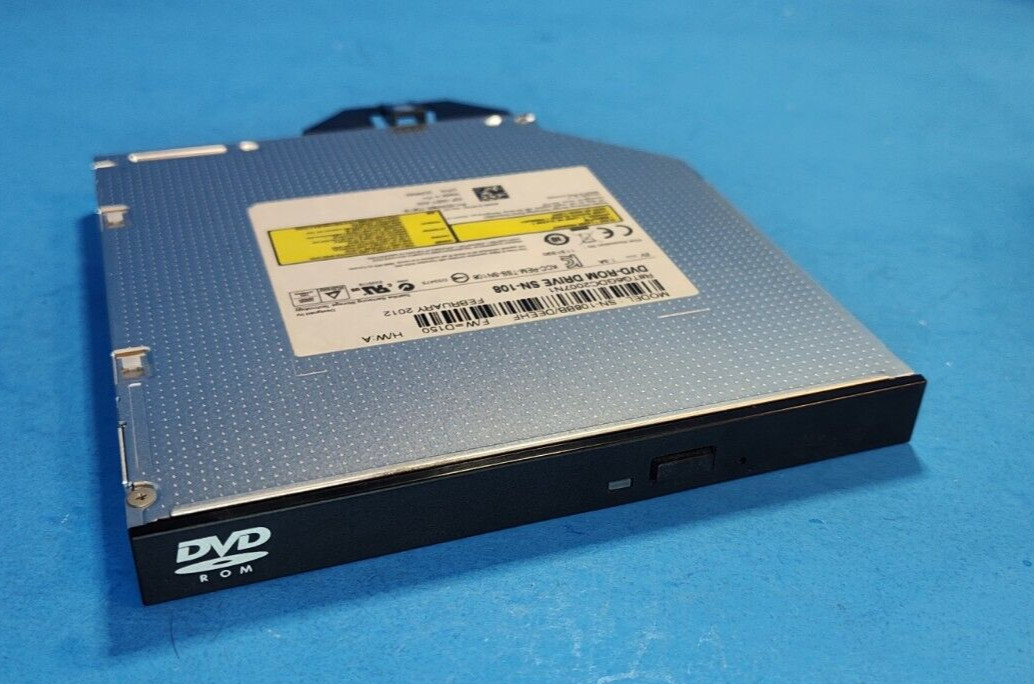 Dell PowerEdge R520 Server Internal 8X SATA DVD-ROM Drive w/Bracket SN-108 DRR6X
