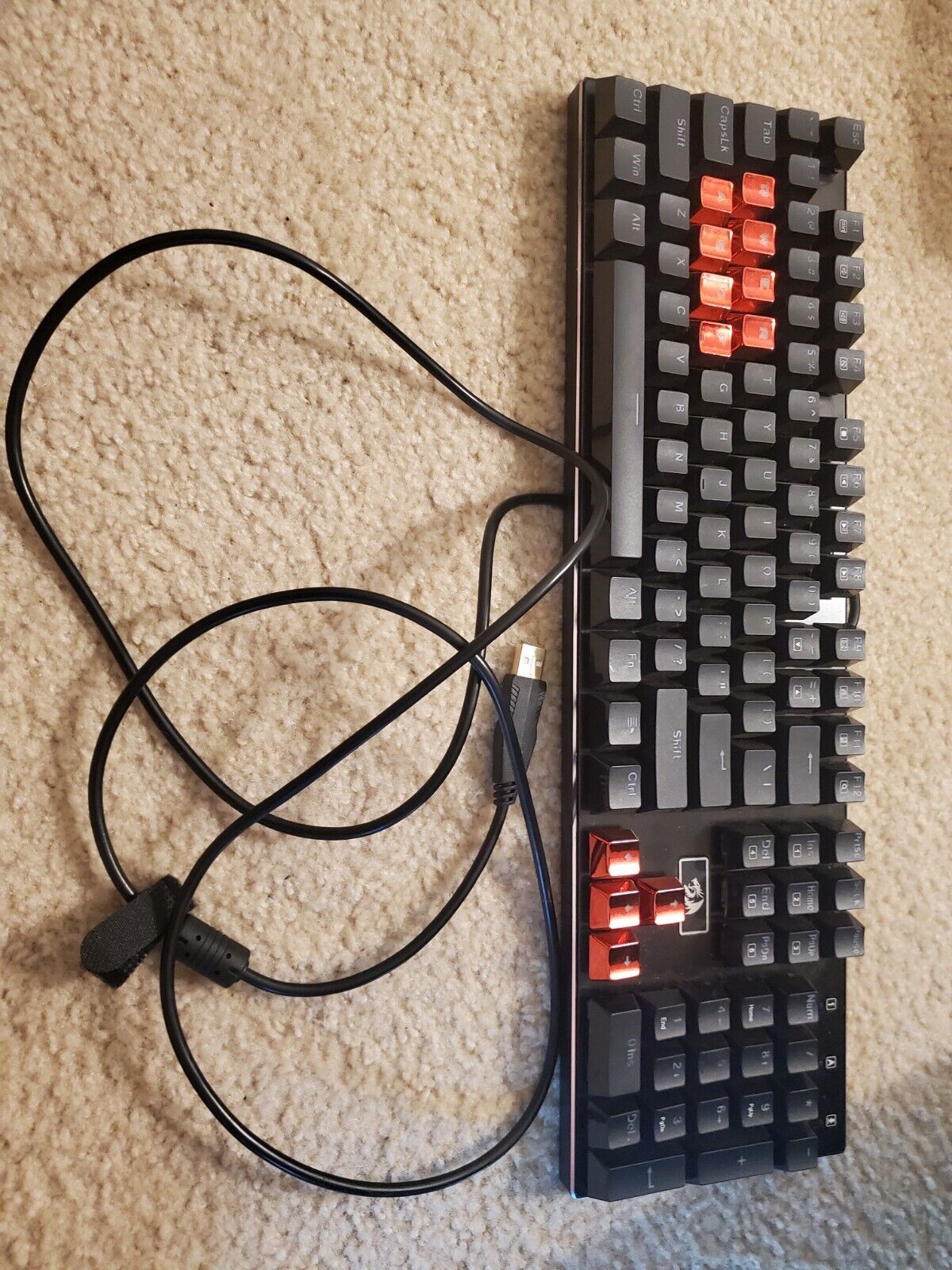 RedDragon Mechanical Gaming Keyboard K556 RGB. High Quality LED. Brown Switches