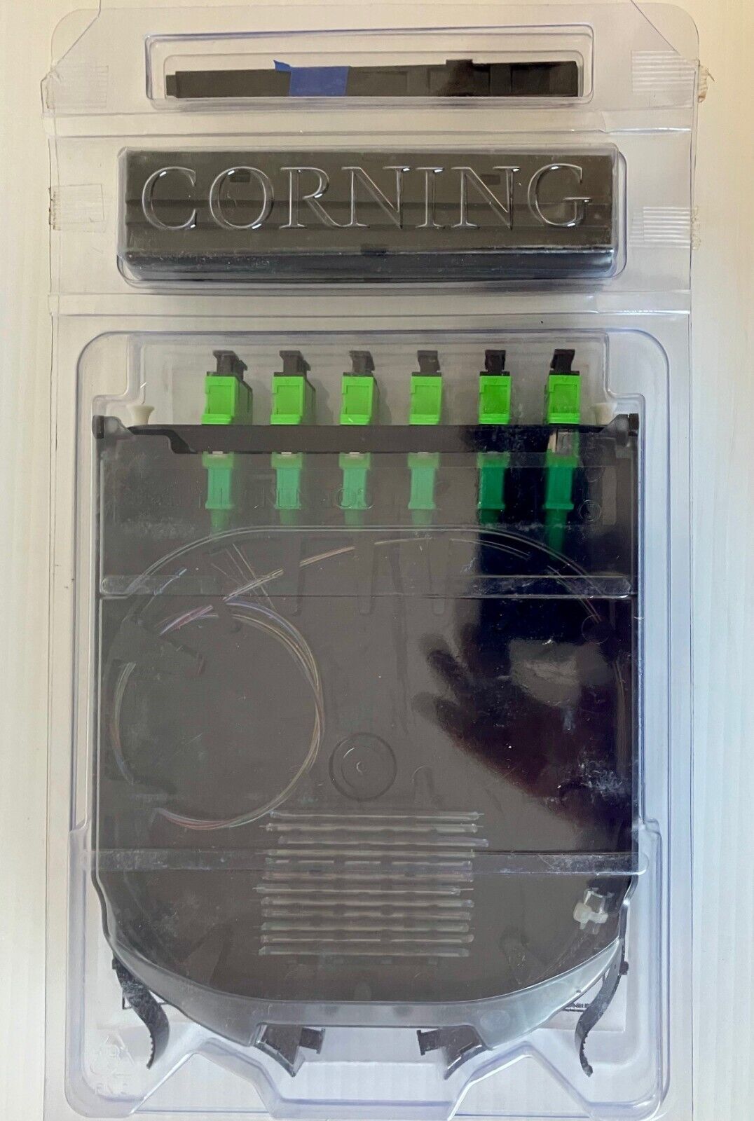 Corning CCH-CS12-D9-P00RE PigTailed Splice Cassette