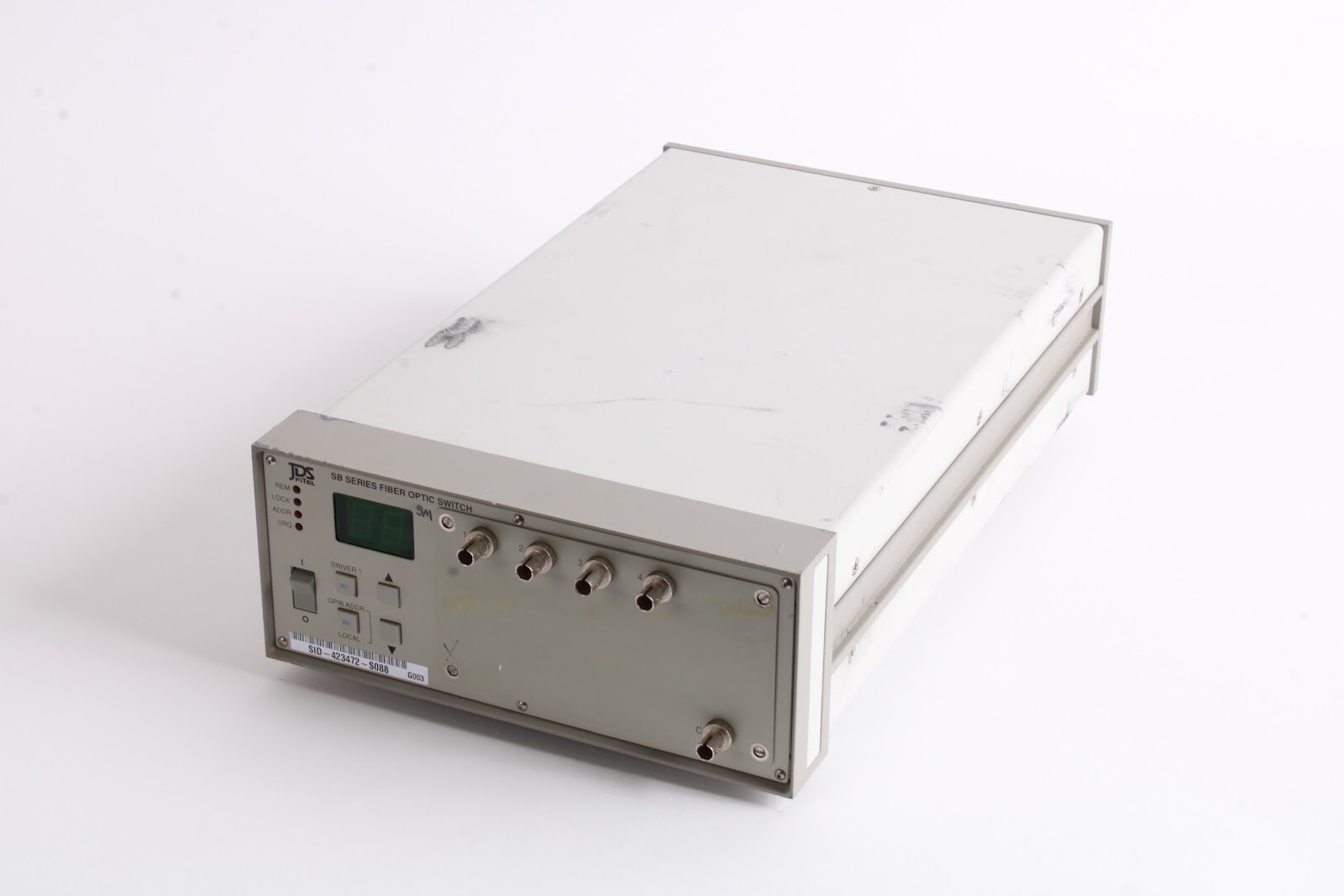JDS Fitel SB04B5-C2SP SB Series Fiber Optic Switch - AS IS Parts or Repair
