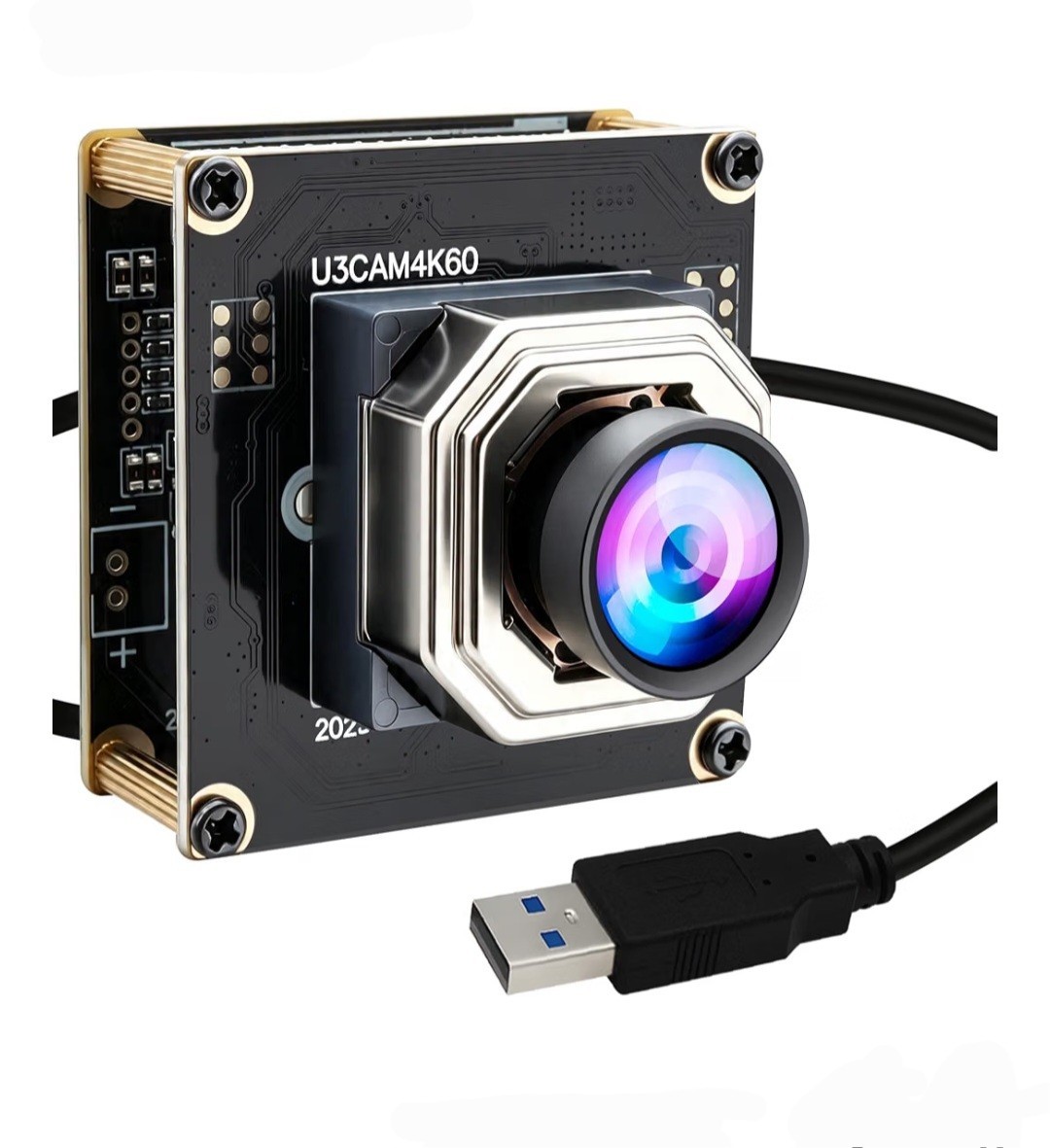 4K 60FPS USB 3.0 Autofocus Camera Module IMX678 100° Wide Angle UVC Webcam