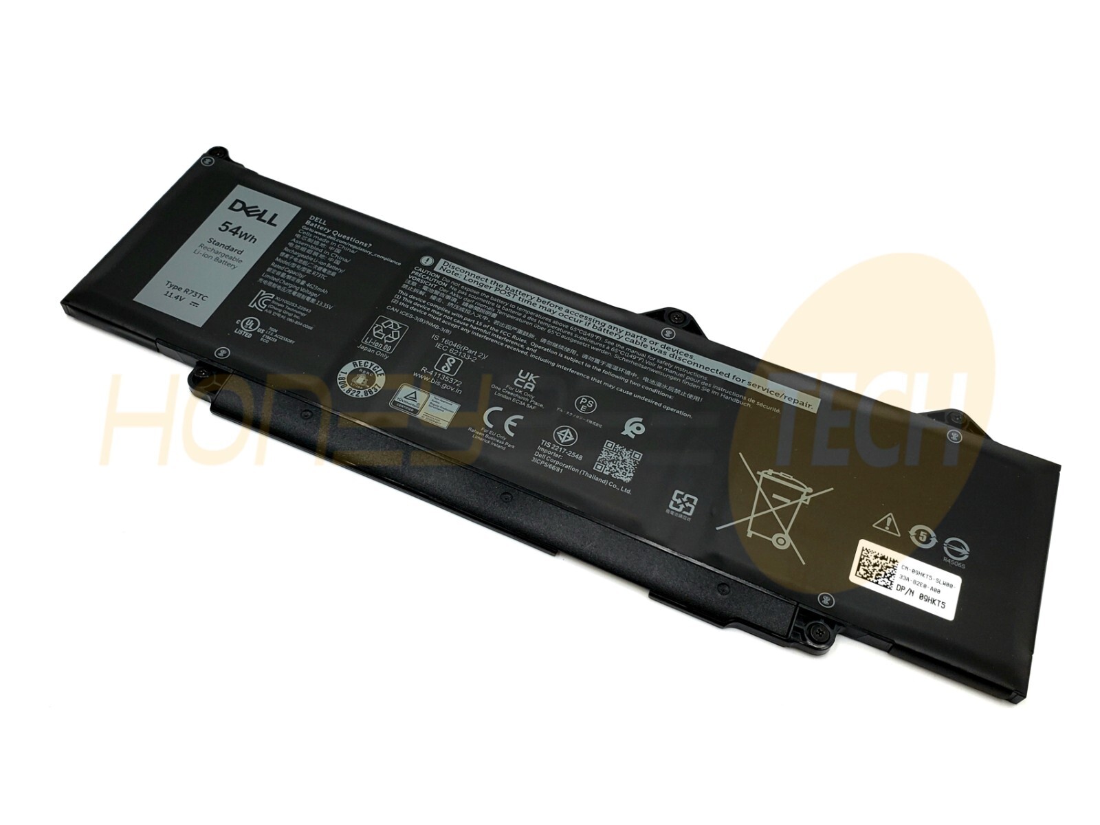 GENUINE DELL LATITUDE 5440 LAPTOP 3CELL 54WHR BATTERY R73TC 9HKT5 09HKT5 TESTED