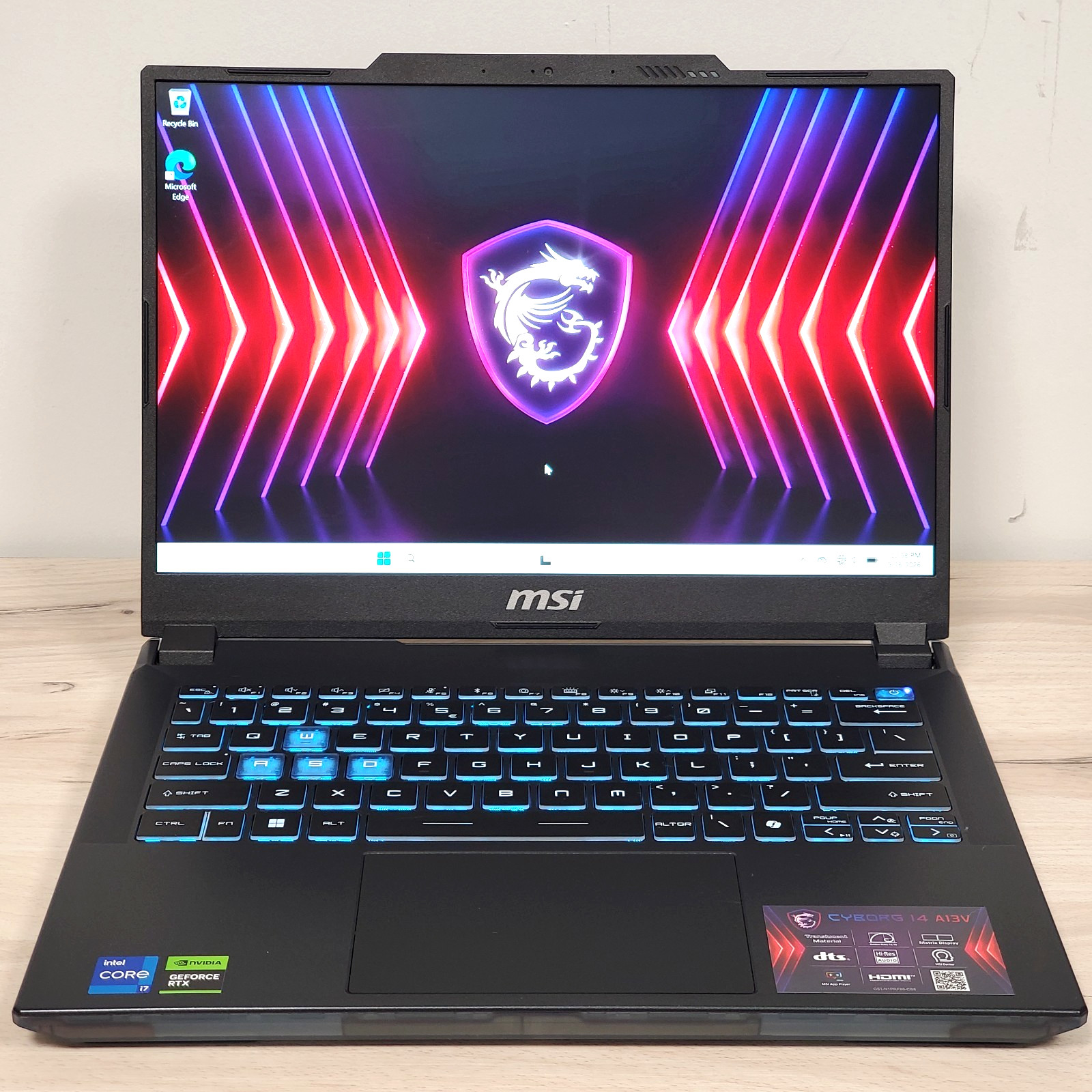 MSI Cyborg 14 A13VF Gaming Laptop i7-13620H 16GB RAM 1TB SSD RTX 4060 With Box