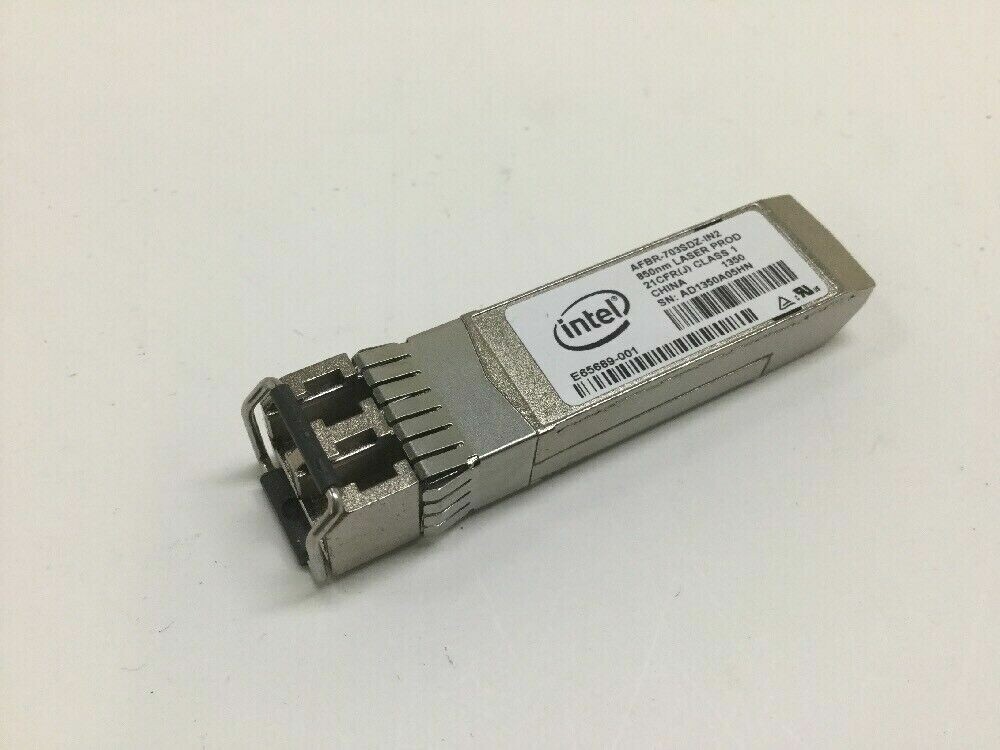 INTEL AFBR-703SDZ-IN2 E10GSFPSR10GbE SFP+ 10GBASE-SR module Transceiver