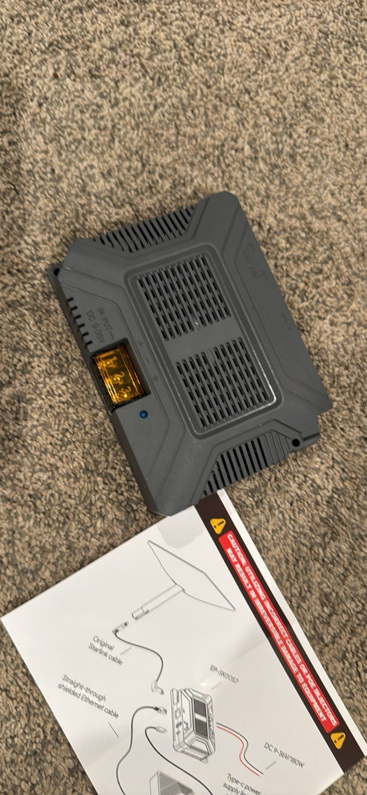 QUIDDITY Star Link V2 Poe Injector, 180W 5 In 1 Gigabit POE Adapter