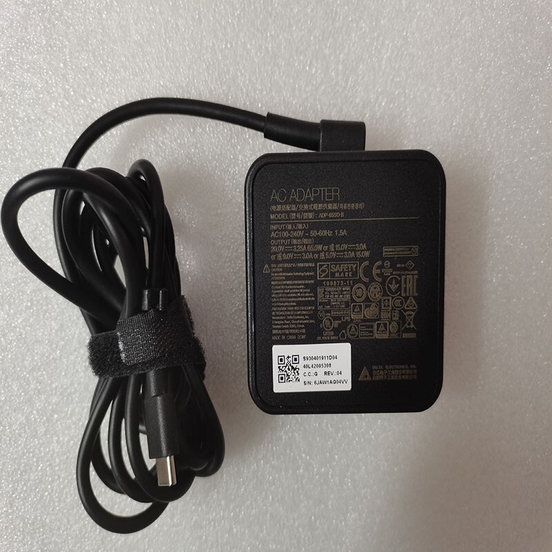 For MSI Summit 13 AI+ Evo A2VMTG OEM MSI 20V 3.25A USB-C 65W ADP-65SD B adapter