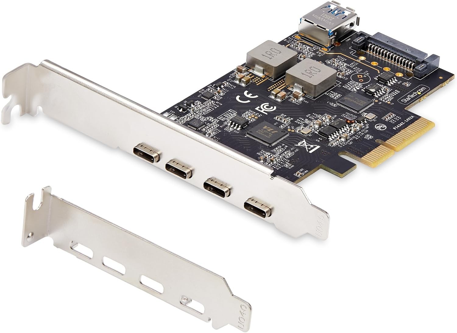 StarTech 5-Port USB PCIe Card 4x USB-C 1x USB-A 10Gbps PCI Express Controller