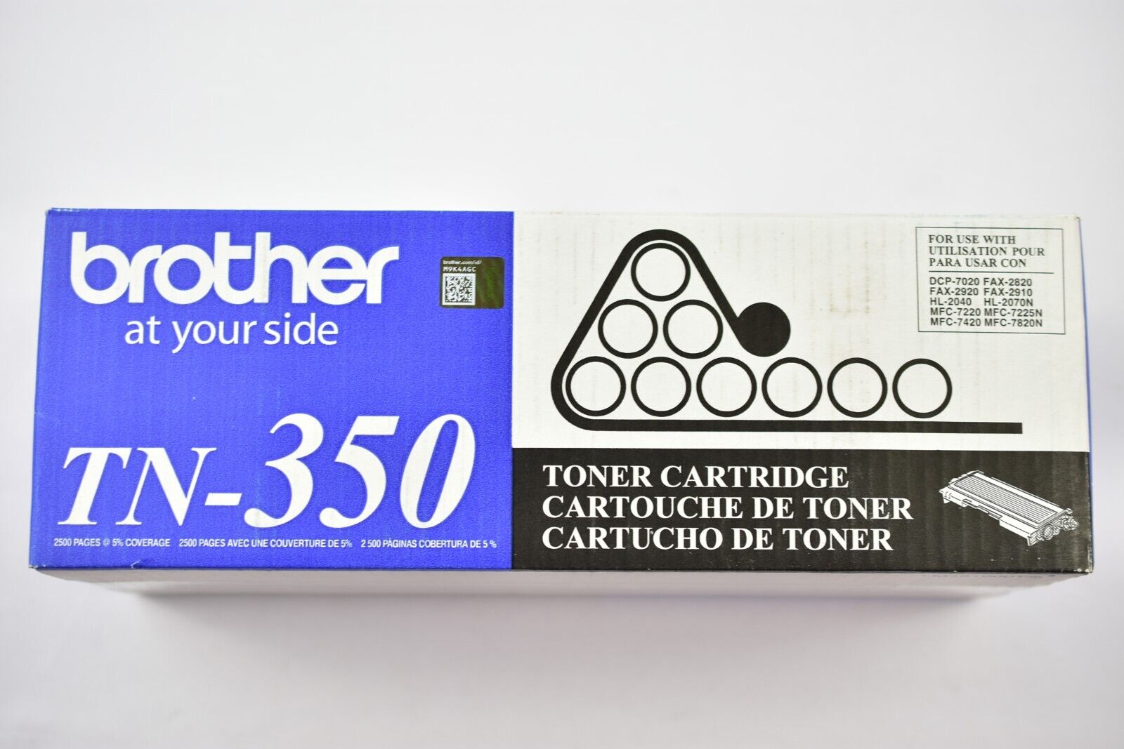 Brother TN350 Black Standard  Yield Toner Cartridge Genuine  NEW IN AN OPEN BOX