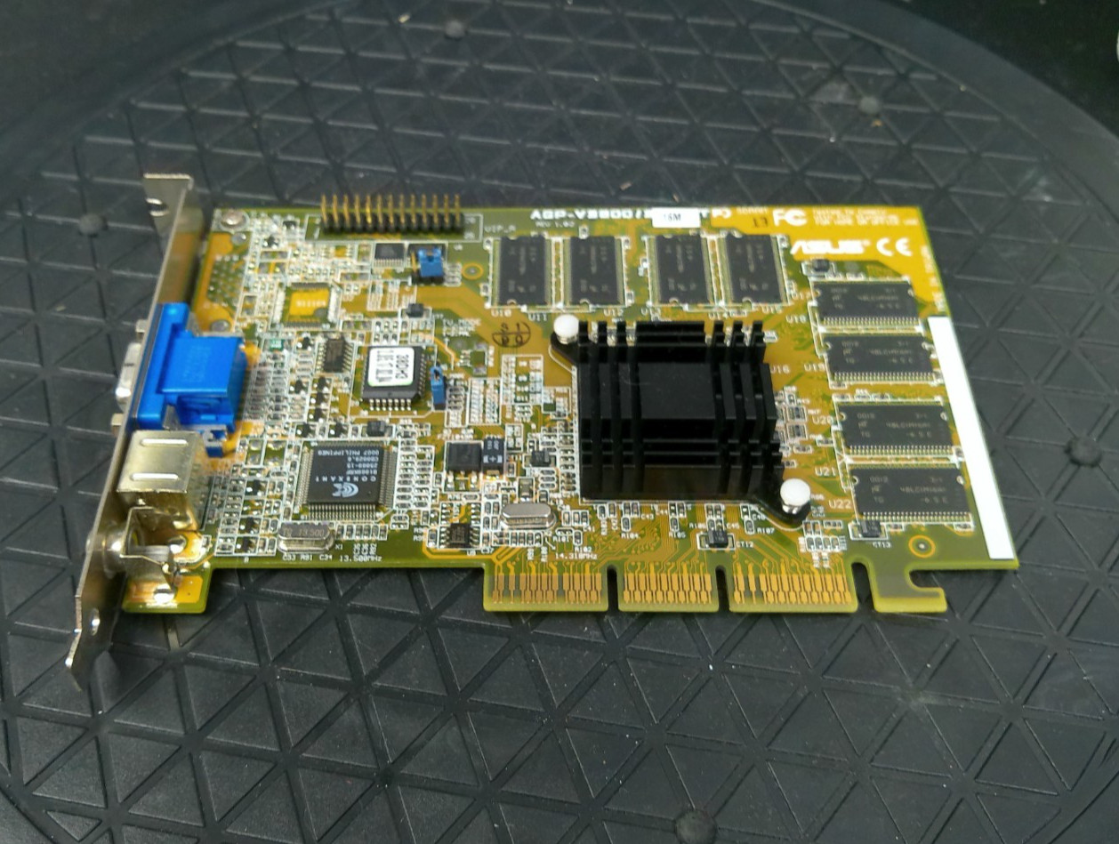 ASUS AGP-V3800 Graphics Card AGP-V3800/316M