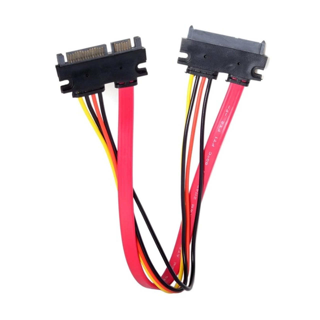 SATA 22Pin(7+15)Extension Cable Male to Female for SSD HDD Data Power Combo 1-5x