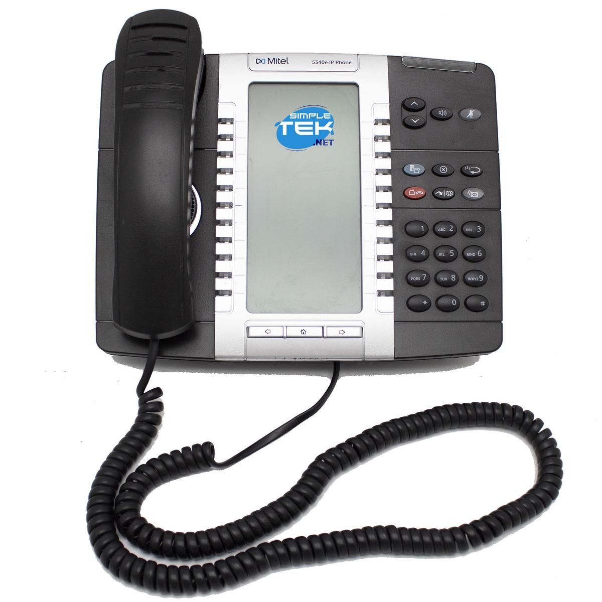 Mitel 5340E IP Phone Handset Business Desk Phone With Large Display