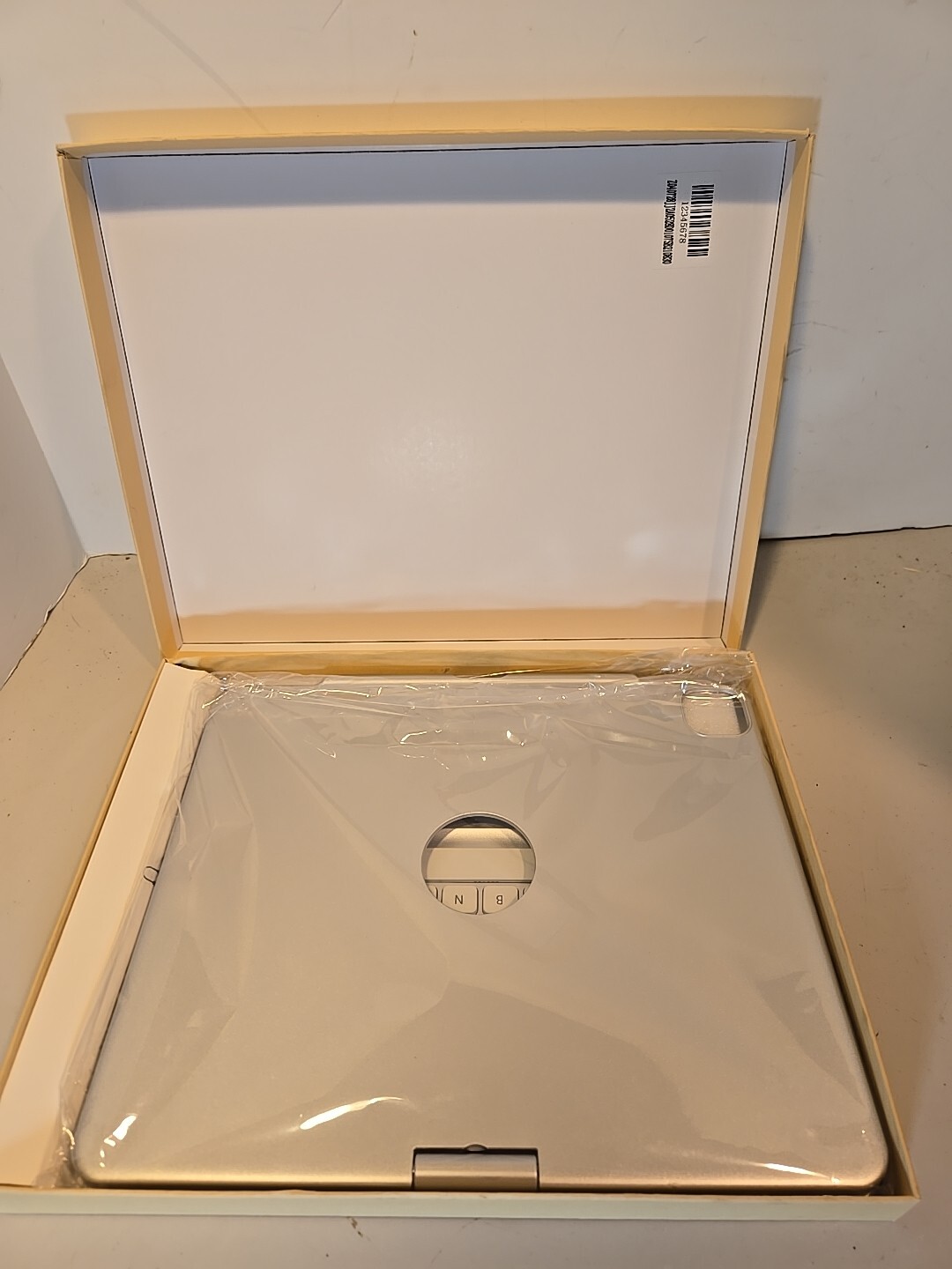 MyMax 360 Swivel Smart Case for Ipad Pro 12.9" 2018+ Silver 