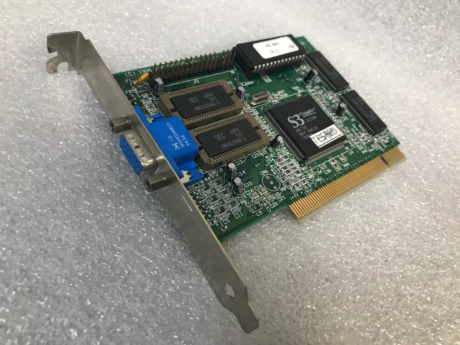 STB Systems TRIO64V+ 86C765,  210-0203-003 1X0-0360-009 PCI Video Card