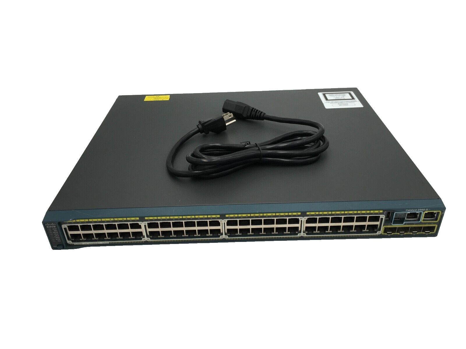 Cisco WS-C2960S-48LPS-L Catalyst 2960S 48 Port Gigabit Switch PoE   C2960S-STACK