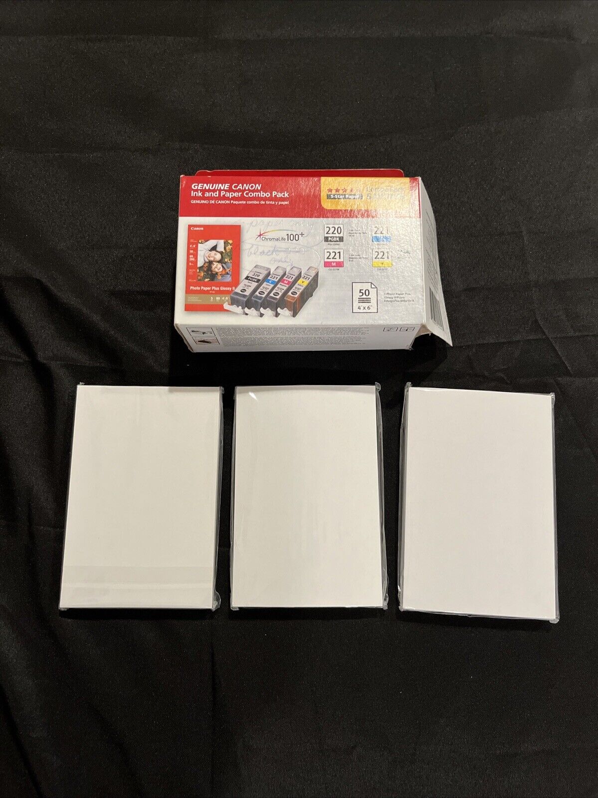 Genuine Canon Photo Paper  Pack Of 3 Only