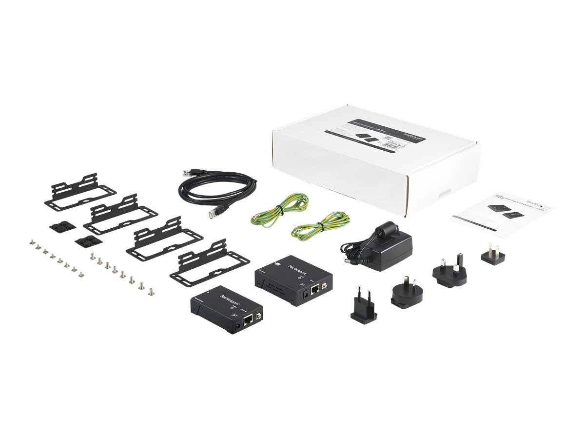 StarTechcom HDMI over CAT5 HDBaseT Extender 4K Cable ST121HDBTPW