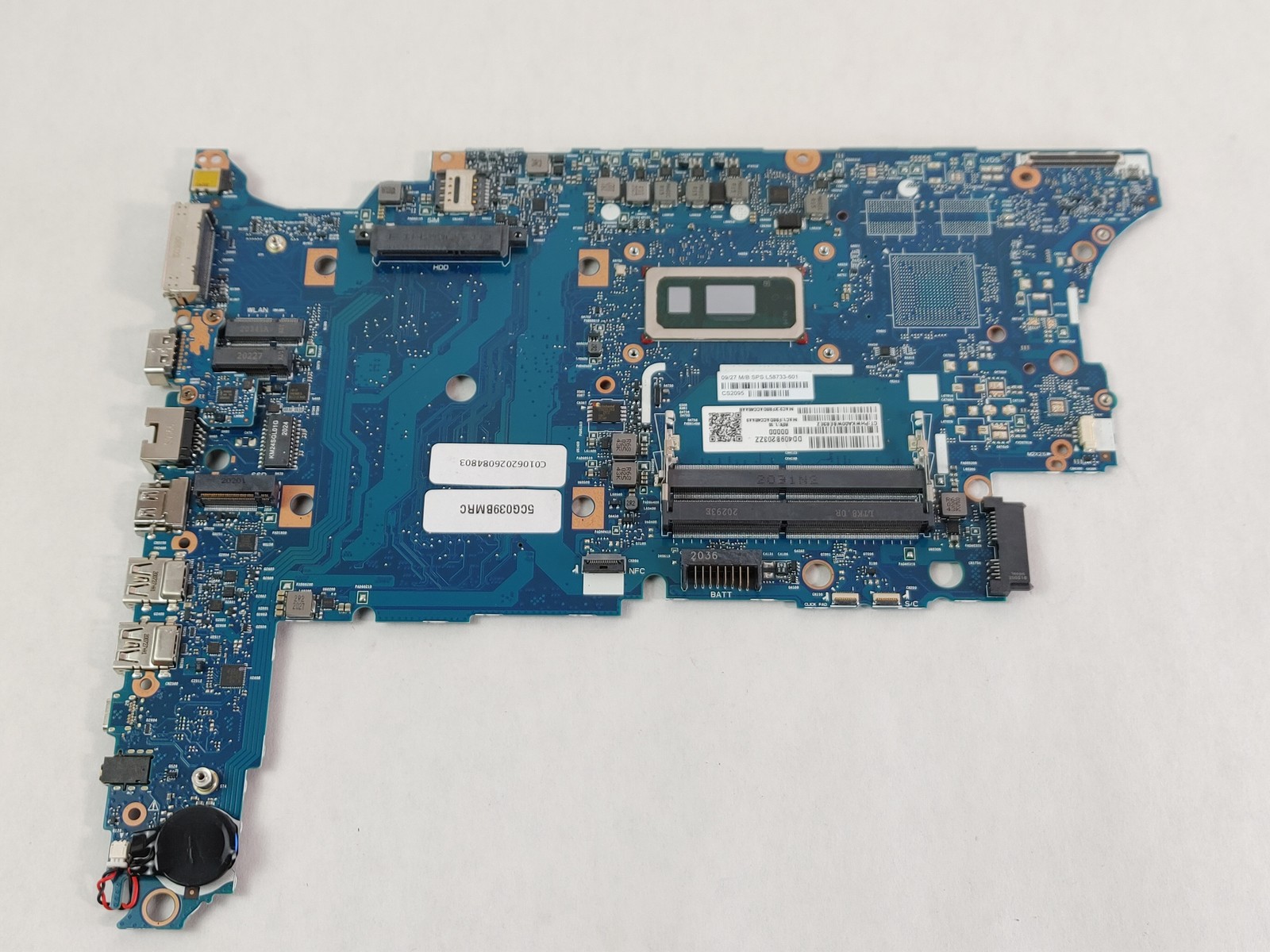 HP ProBook 650 G5 Core i5-8365U 1.60 GHz DDR4 Motherboard L58733-601