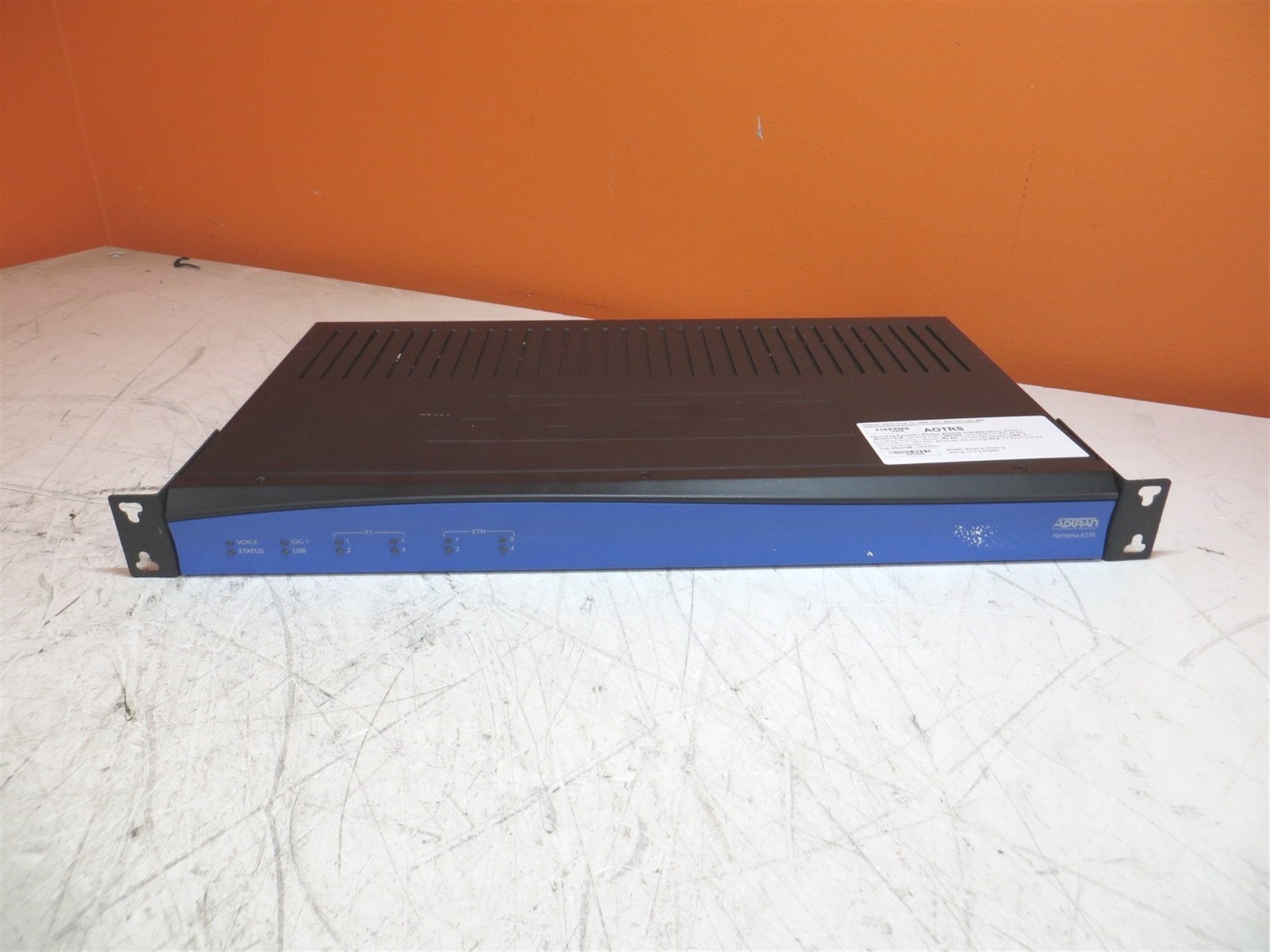 Adtran 4700252F1 NetVanta 6250 VOIP Gateway Factory Reset