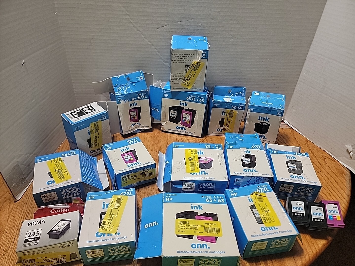 HUGE LOT OF ONN PRINTER INK