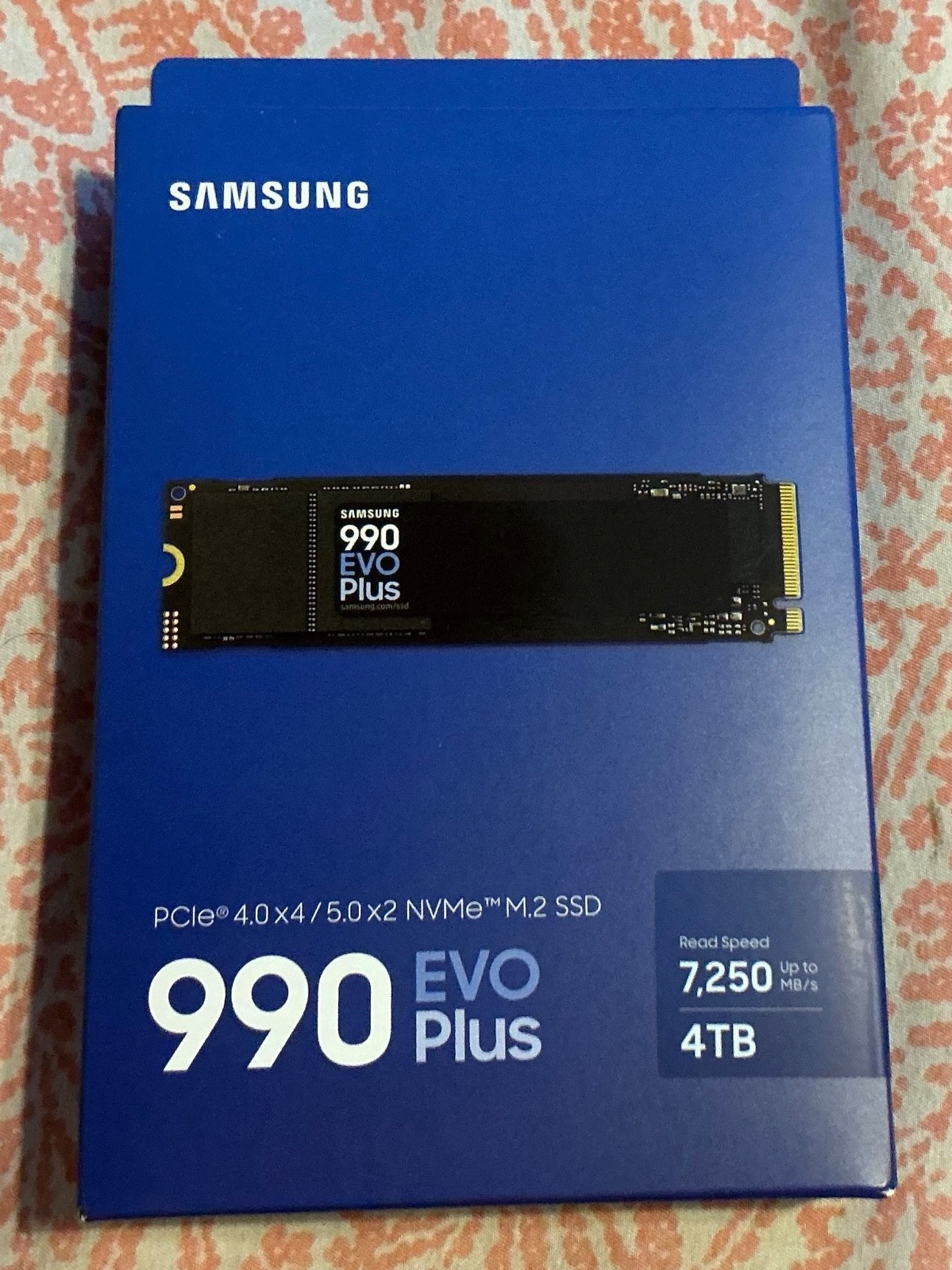 Brand New Samsung 990 EVO Plus 4TB SSD M.2 PCI Express NVMe MZ-V9S4T0B/AM