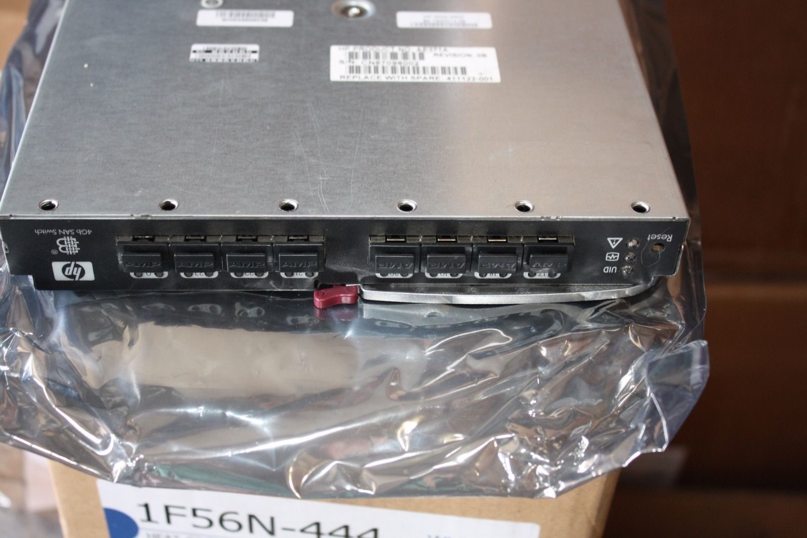 HP 411122-001 BROCADE HSTNS-1B10  4/24 SAN SWITCH FOR BLADE C7000 AS-IS UNTESTED