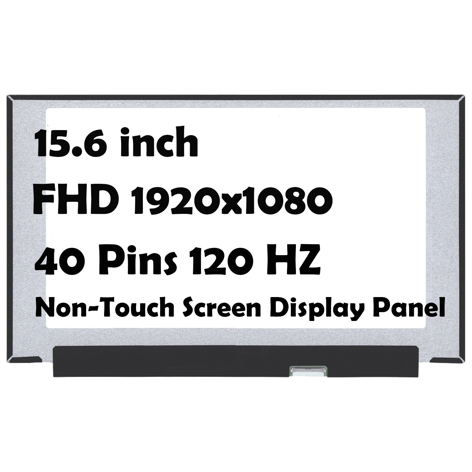 LP156WFJ-SPB1 Led Lcd Non-Touch Screen 15.6" FHD 1920x1080 120 Hz 40 Pins