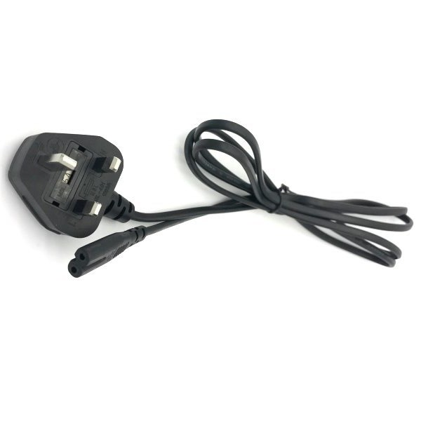 6 Ft UK Power Cable for SAMSUNG TV UN32EH5300 UN32F6300 UN40KU6300 UN48H6350