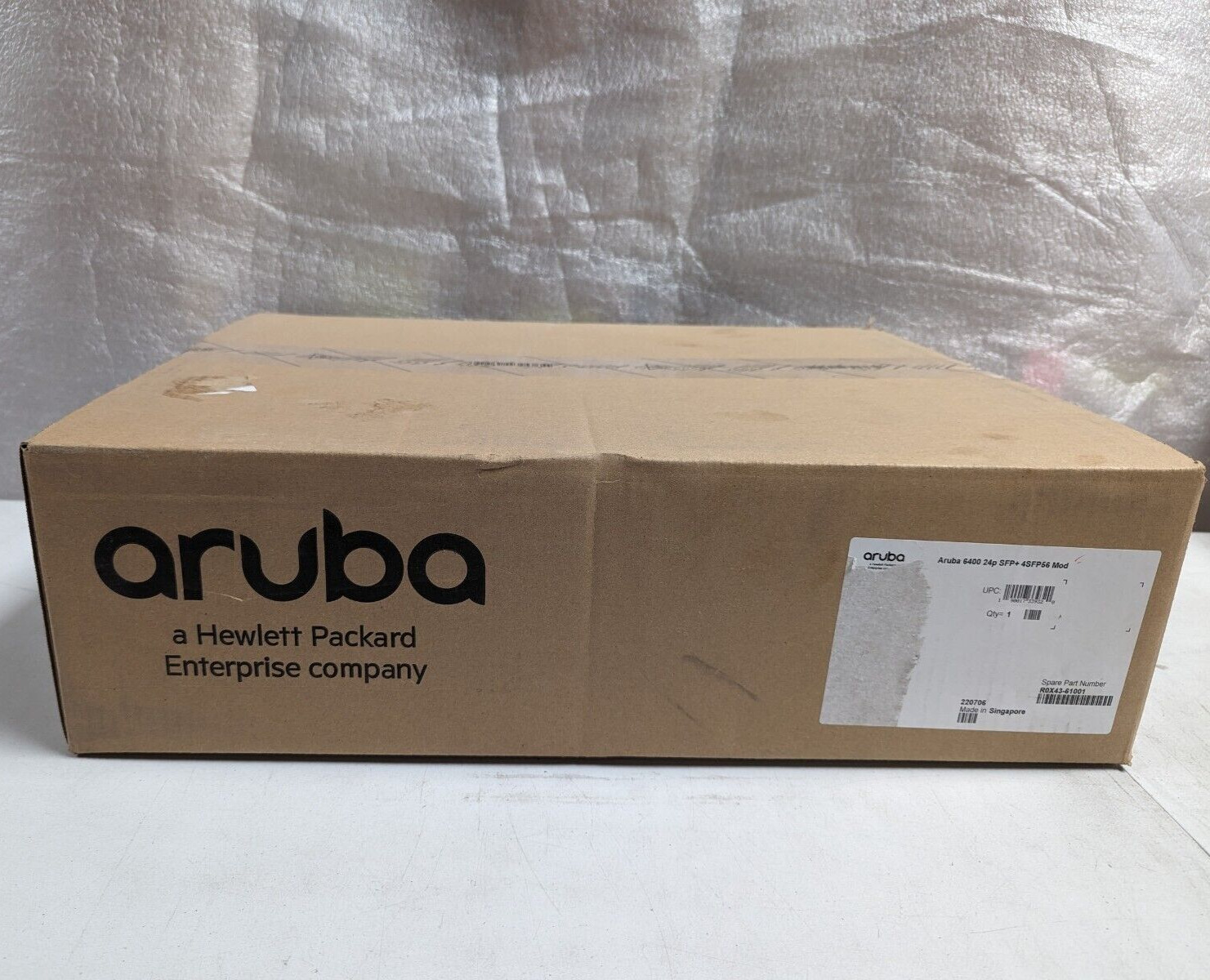 NEW HPE Aruba 6400 24-port SFP+ and 4-port SFP56 Module R0X43A R0X43 + 5yr Wty