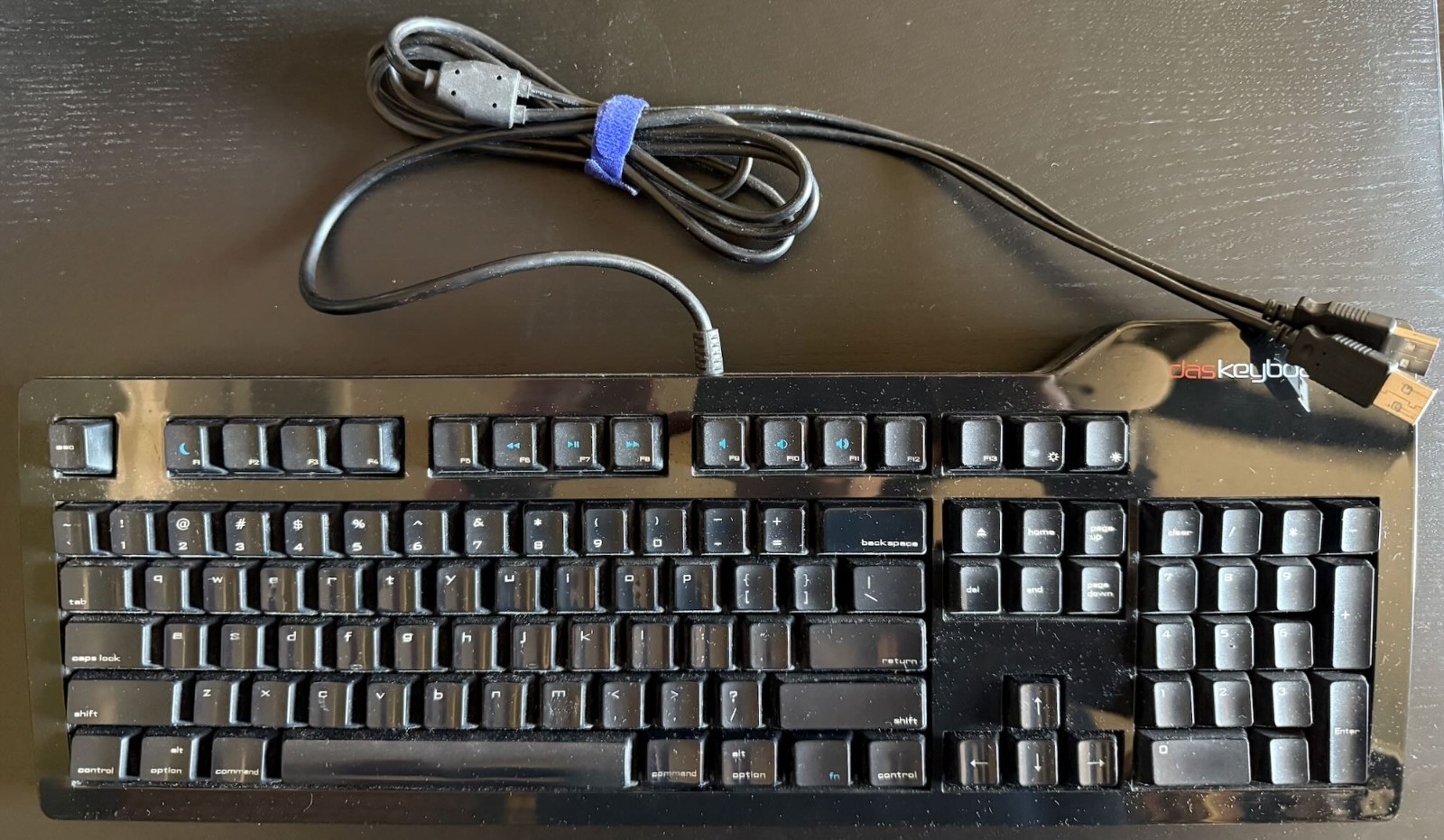 Das Keyboard 4 Professional for Mac, Cherry MX Blue, Clicky