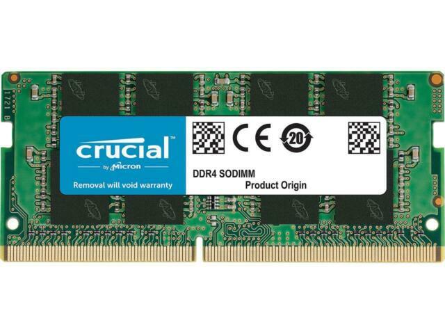 Crucial Memory New 32Gb PC4-25600 DDR4-3200 1.2V CL22 CT16G4SFRA32A 16x2 kit