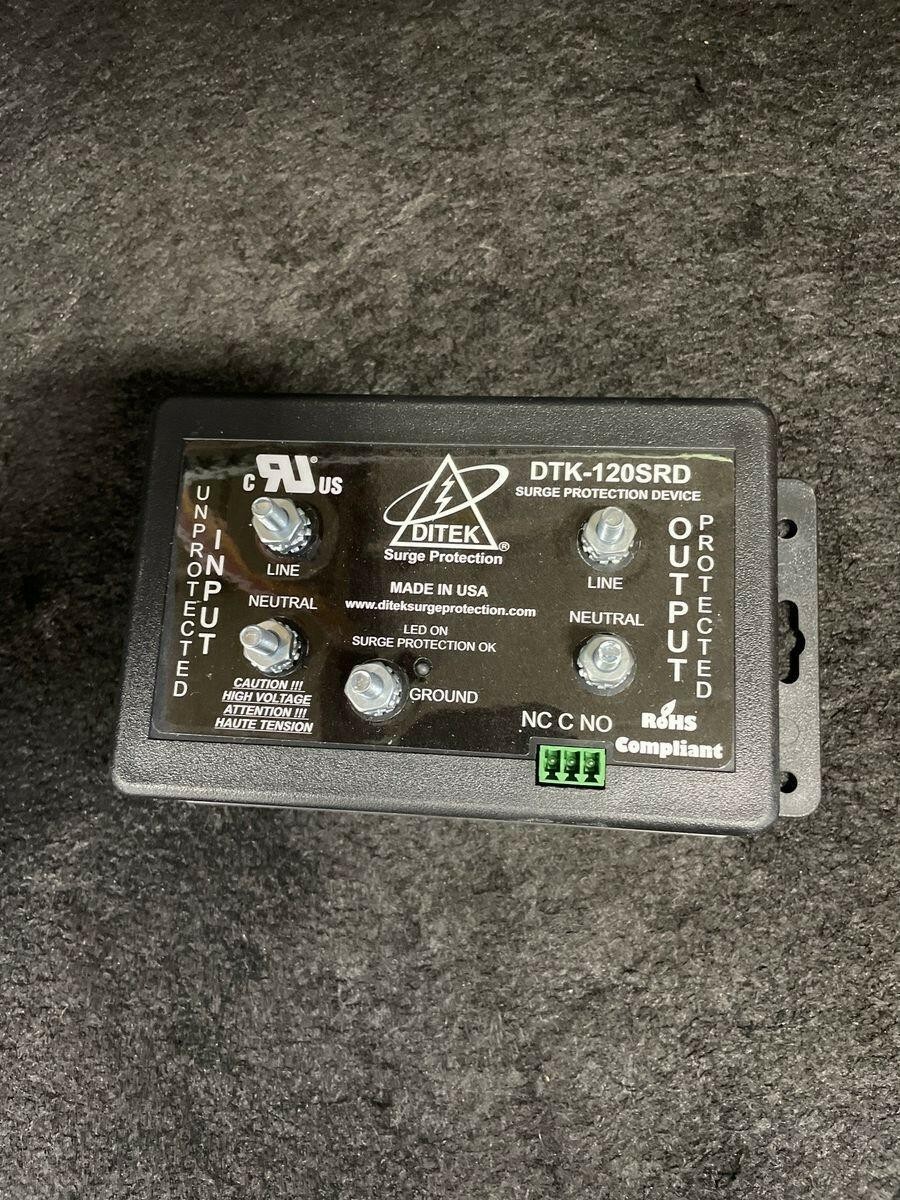 DITEK DTK-120SRD Surge Protection Device 120VAC, 50/60Hz