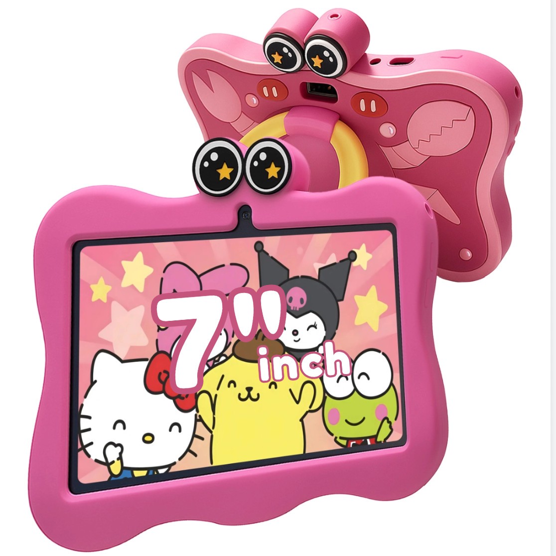 7 inch Android 13 Kids Tablet 8GB+64GB HD IPS Time Control Kids Mode 5G WiFi 5