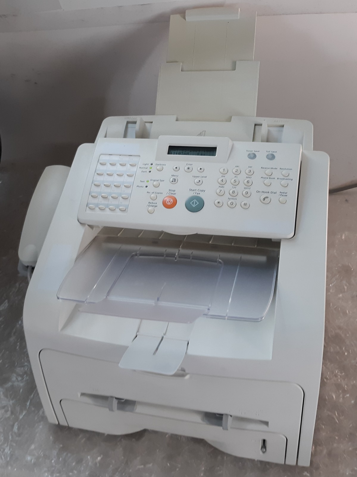 Samsung SF-650 AIO Monochrome Laser Printer/Fax/Copier 2977PC w/ USB 2.0 + Cord